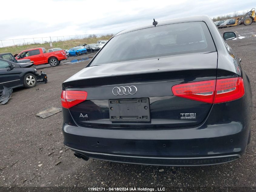 2015 Audi A4 VIN: WAUKFCFL4FN028791 Lot: 11992171