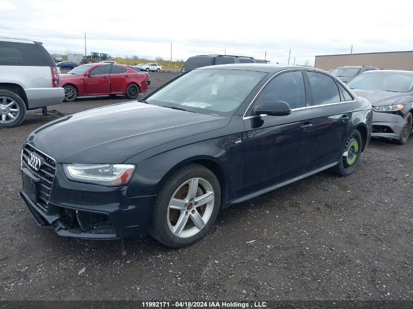 2015 Audi A4 VIN: WAUKFCFL4FN028791 Lot: 11992171