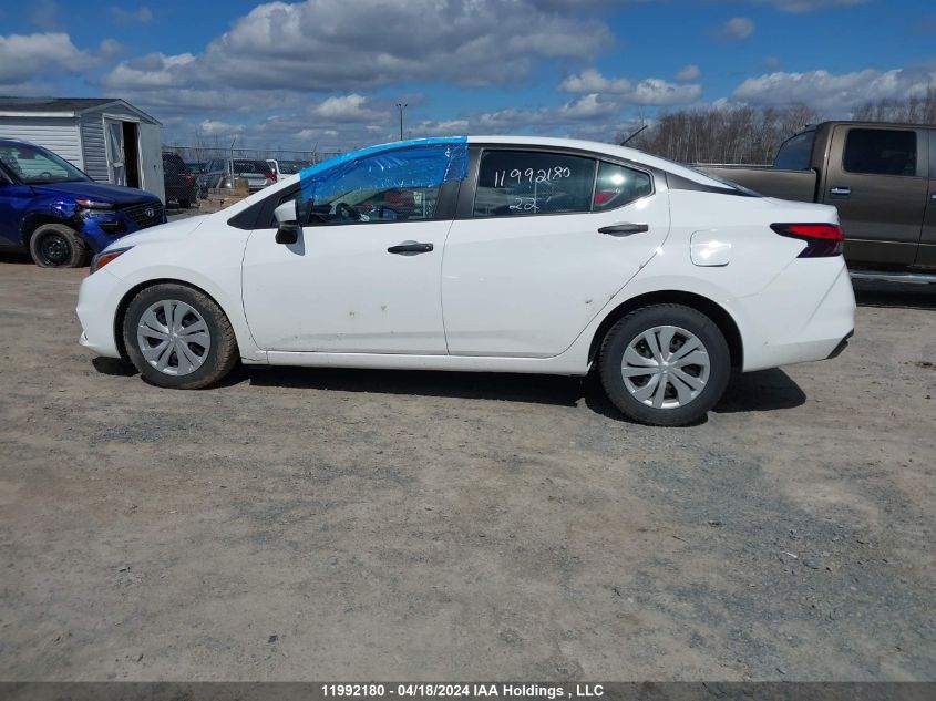 2022 Nissan Versa S VIN: 3N1CN8DV6NL844625 Lot: 11992180