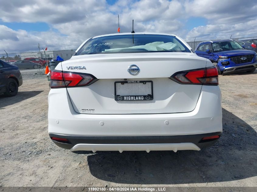 2022 Nissan Versa S VIN: 3N1CN8DV6NL844625 Lot: 11992180