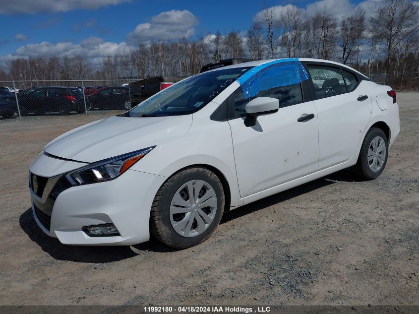 2022 Nissan Versa S VIN: 3N1CN8DV6NL844625 Lot: 11992180