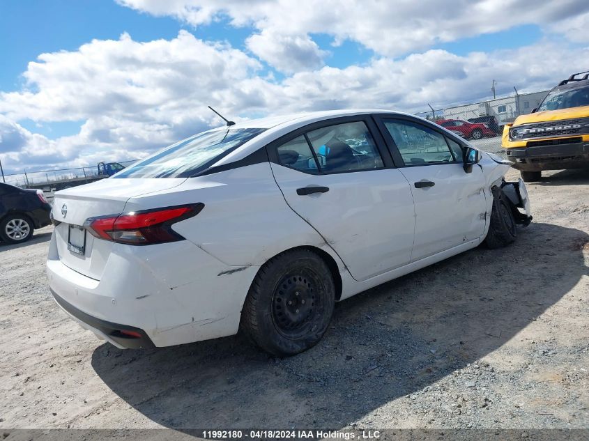 2022 Nissan Versa S VIN: 3N1CN8DV6NL844625 Lot: 11992180