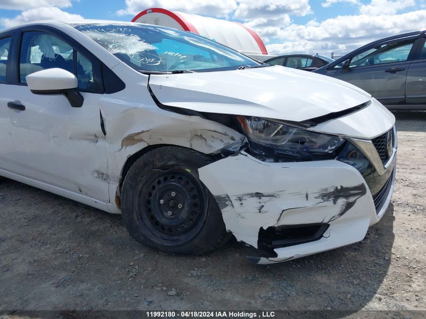 2022 Nissan Versa S VIN: 3N1CN8DV6NL844625 Lot: 11992180