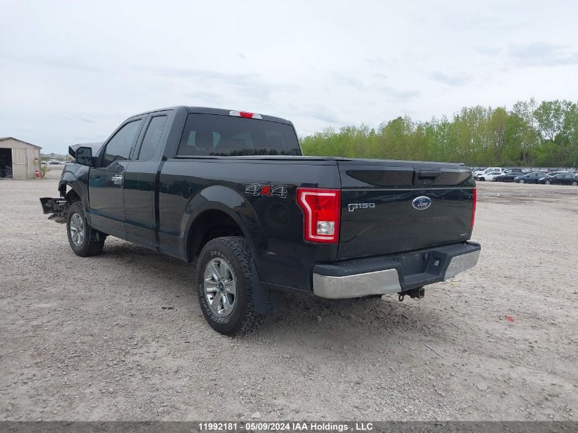 2015 Ford F-150 VIN: 1FTEX1E82FFA43797 Lot: 11992181