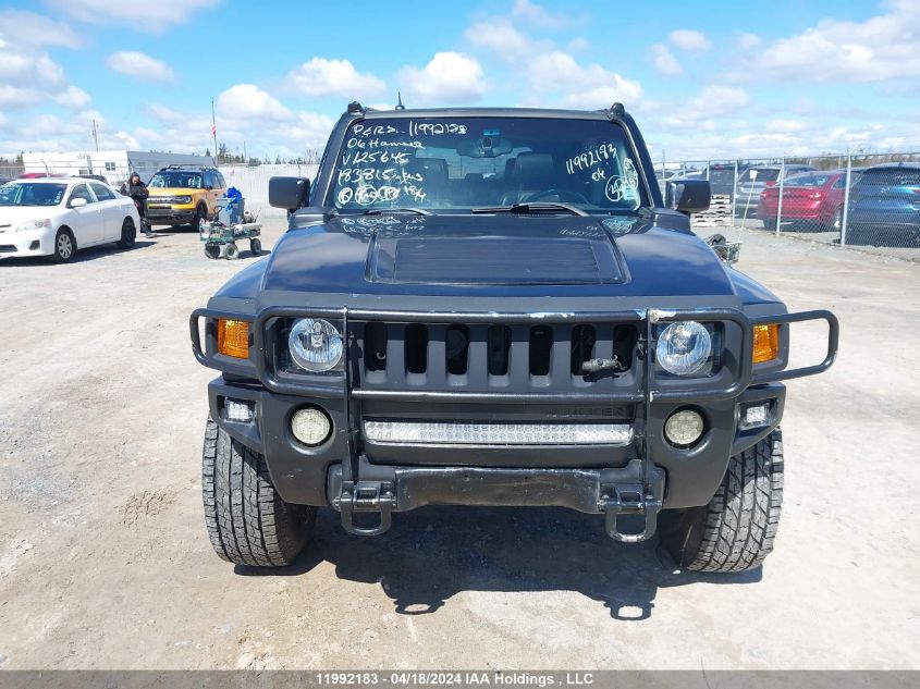 2006 Hummer H3 VIN: 5GTDN136668125645 Lot: 11992183