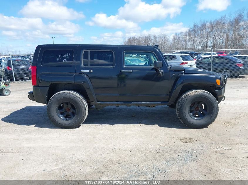 2006 Hummer H3 VIN: 5GTDN136668125645 Lot: 11992183