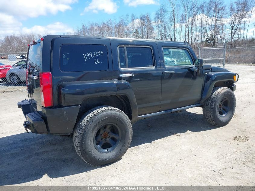 2006 Hummer H3 VIN: 5GTDN136668125645 Lot: 11992183