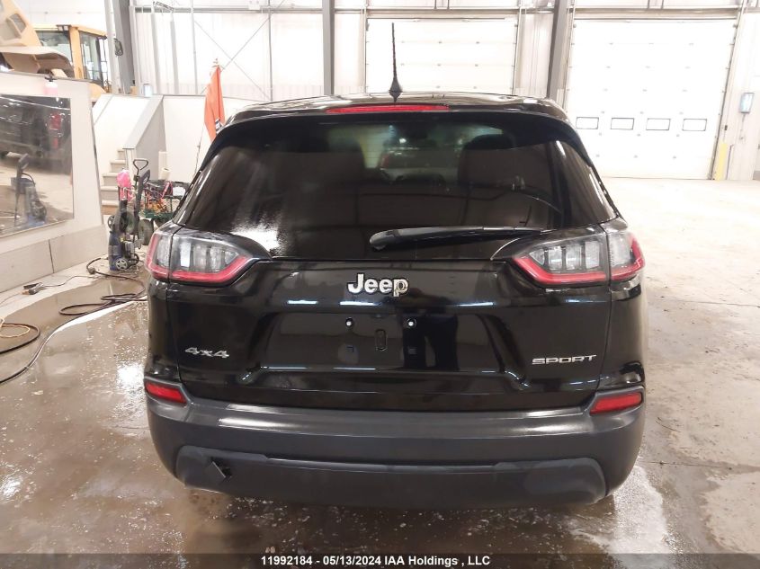 2019 Jeep Cherokee Sport VIN: 1C4PJMAB4KD192831 Lot: 11992184