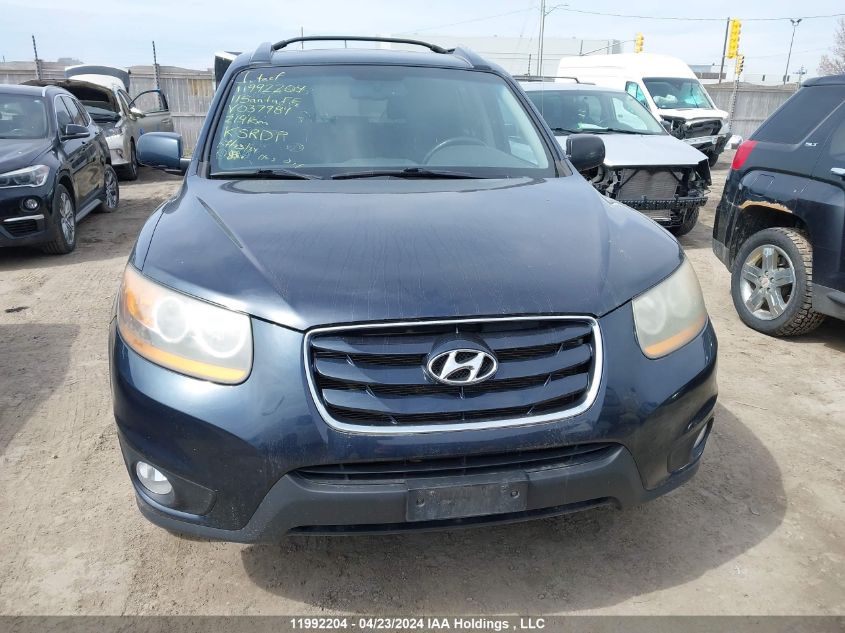 2011 Hyundai Santa Fe VIN: 5XYZG4AG5BG037984 Lot: 11992204