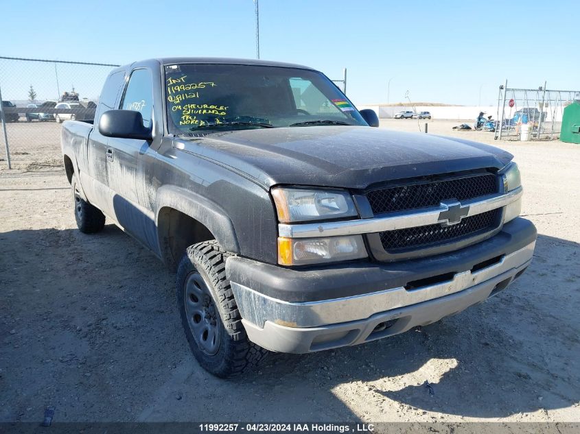 2004 Chevrolet Silverado 1500 VIN: 1GCEK19V94Z291121 Lot: 11992257