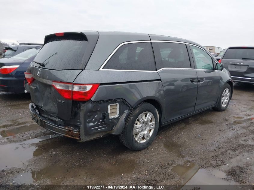 2013 Honda Odyssey Lx VIN: 5FNRL5H22DB502064 Lot: 11992277