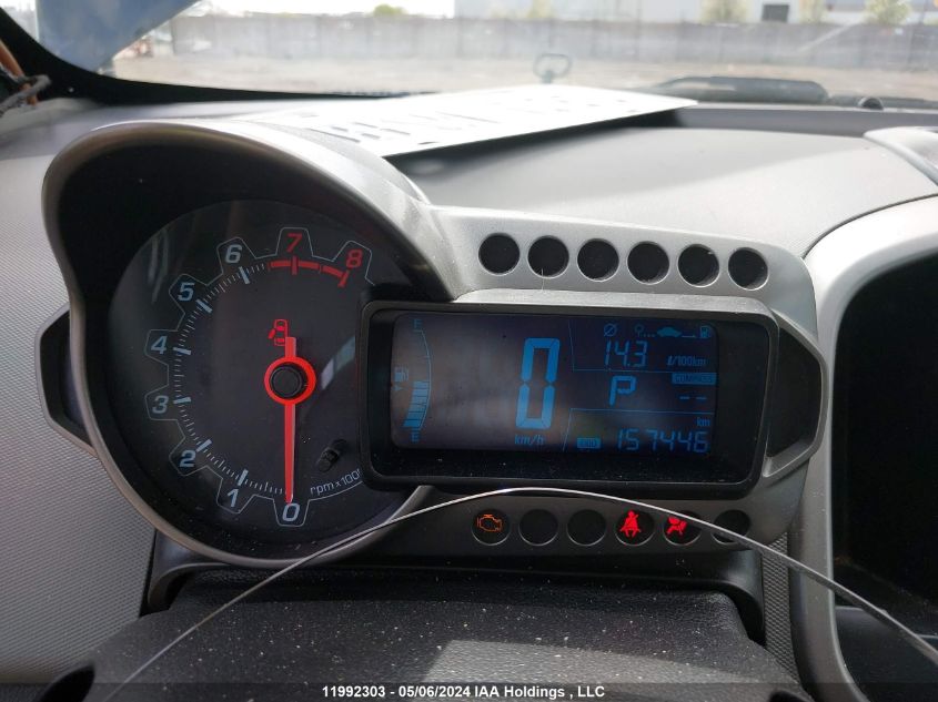 2015 Chevrolet Sonic VIN: 1G1JC6SH0F4143543 Lot: 11992303