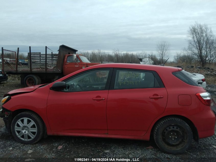 2011 Toyota Corolla Matrix VIN: 2T1KU4EE8BC634481 Lot: 11992341