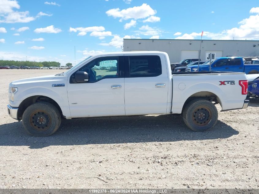 2016 Ford F150 Supercrew VIN: 1FTEW1EP8GFB79346 Lot: 11992375