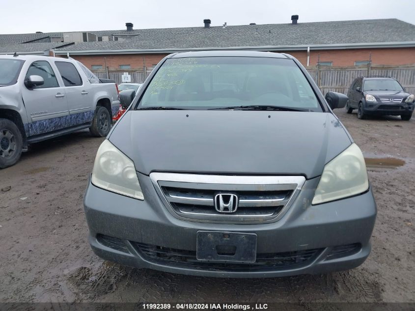 2007 Honda Odyssey Ex VIN: 5FNRL38407B506365 Lot: 11992389