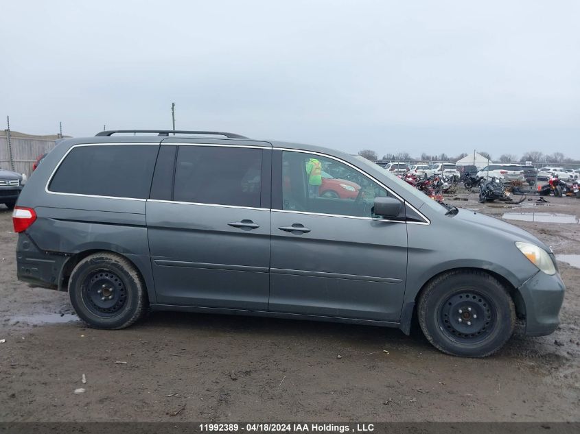 2007 Honda Odyssey Ex VIN: 5FNRL38407B506365 Lot: 11992389