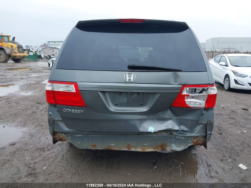 2007 Honda Odyssey Ex VIN: 5FNRL38407B506365 Lot: 11992389