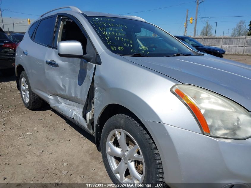 2010 Nissan Rogue Sl VIN: JN8AS5MVXAW119193 Lot: 11992393