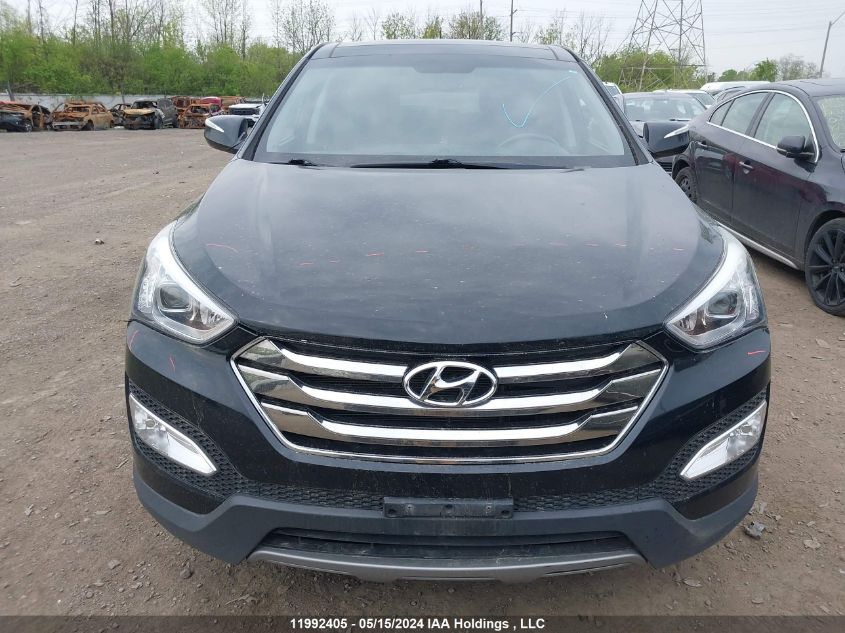 2013 Hyundai Santa Fe Sport 2.0T Se VIN: 5XYZUDLA3DG100083 Lot: 11992405