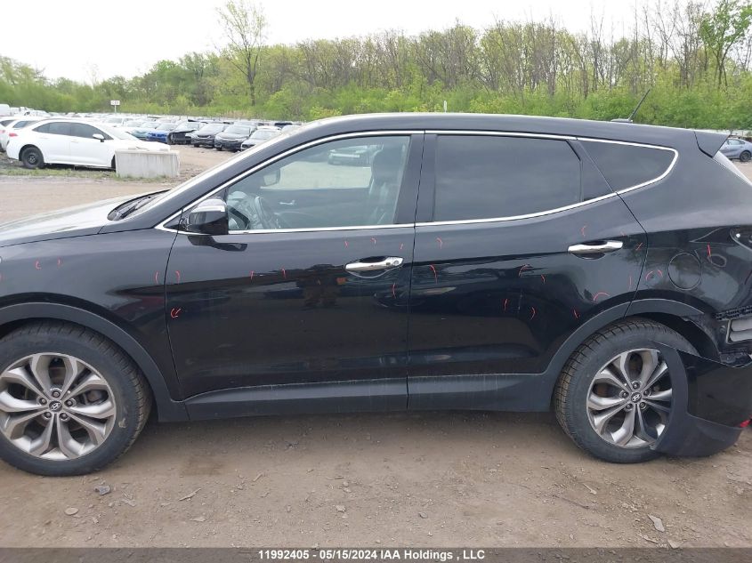 2013 Hyundai Santa Fe Sport 2.0T Se VIN: 5XYZUDLA3DG100083 Lot: 11992405