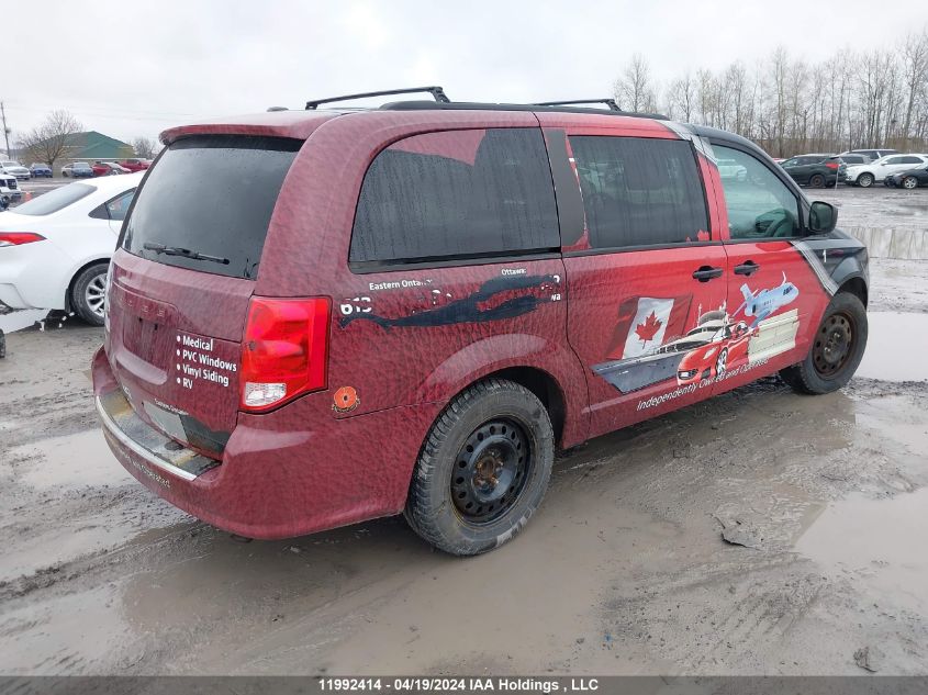 2013 Dodge Grand Caravan Se VIN: 2C4RDGBG6DR666080 Lot: 11992414