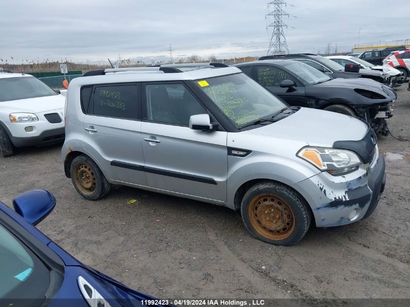 2011 Kia Soul +/!/Sport VIN: KNDJT2A23B7706333 Lot: 11992423