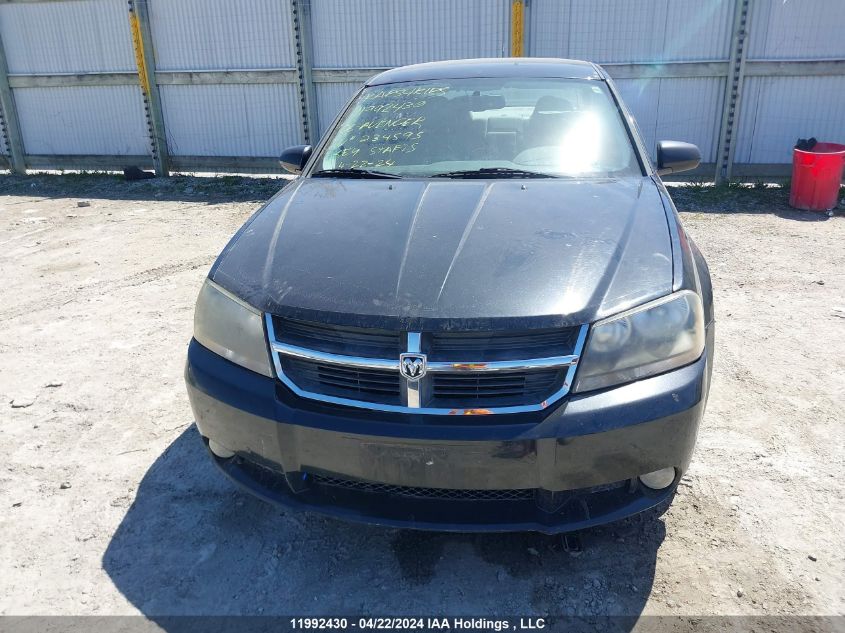 2008 Dodge Avenger VIN: 1B3LC76M98N234595 Lot: 11992430