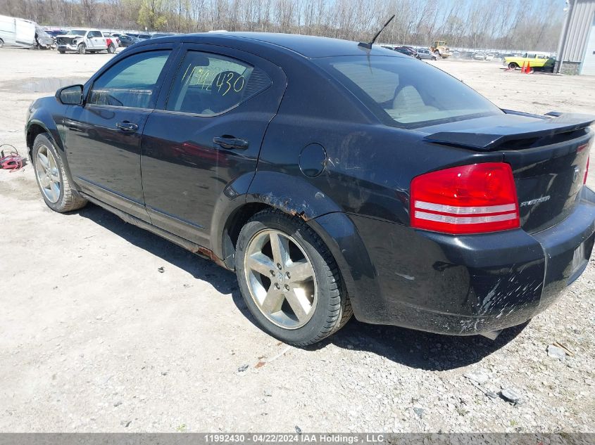 2008 Dodge Avenger VIN: 1B3LC76M98N234595 Lot: 11992430