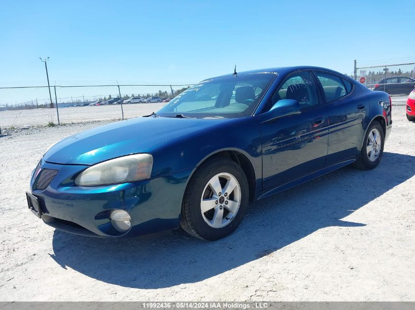 2005 Pontiac Grand Prix VIN: 2G2WP522051200250 Lot: 11992436