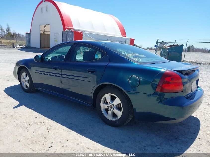 2005 Pontiac Grand Prix VIN: 2G2WP522051200250 Lot: 11992436