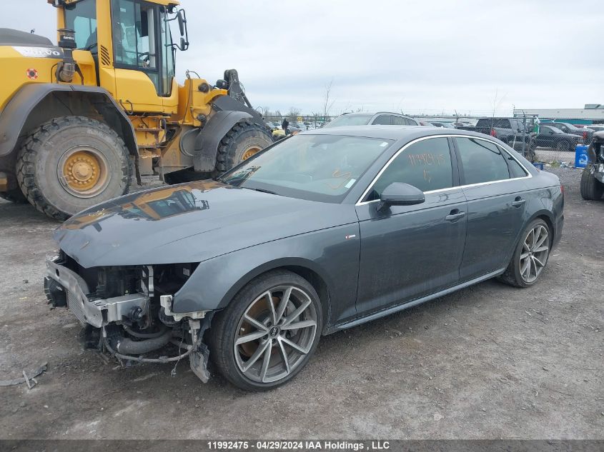 2017 Audi A4 VIN: WAUENAF46HA077188 Lot: 11992475