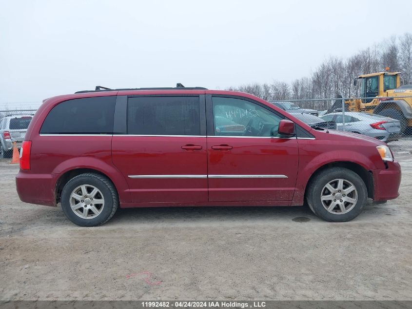 2012 Chrysler Town & Country Touring VIN: 2C4RC1BGXCR389755 Lot: 11992482