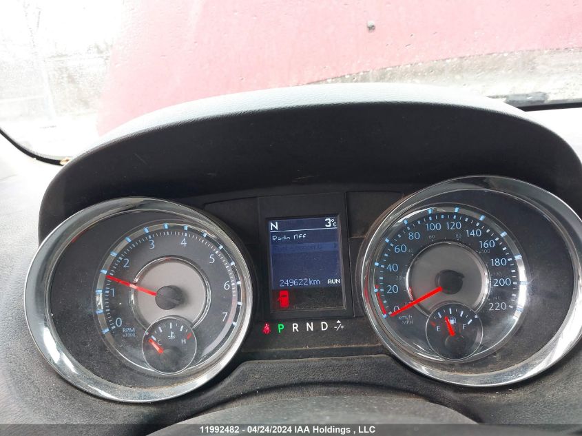 2012 Chrysler Town & Country Touring VIN: 2C4RC1BGXCR389755 Lot: 11992482