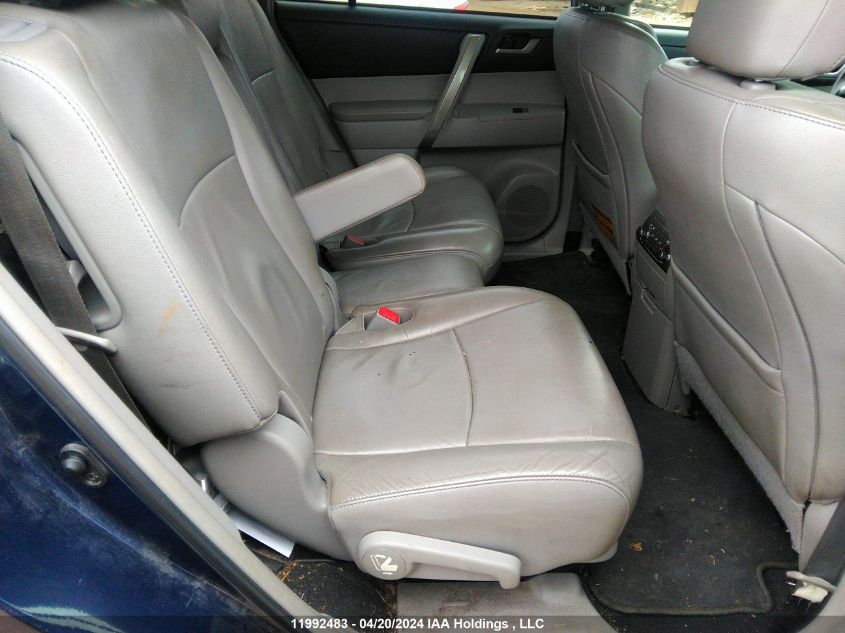 2013 Toyota Highlander Se V6 VIN: 5TDZK3EH2DS105014 Lot: 11992483