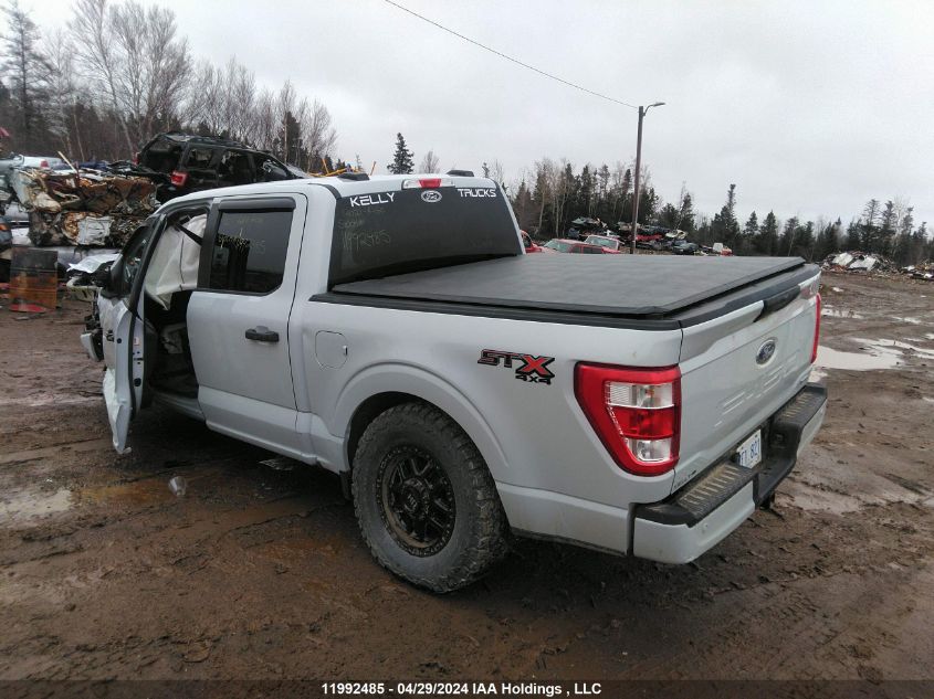 2021 Ford F-150 Xl VIN: 1FTEW1EP8MKD75614 Lot: 11992485