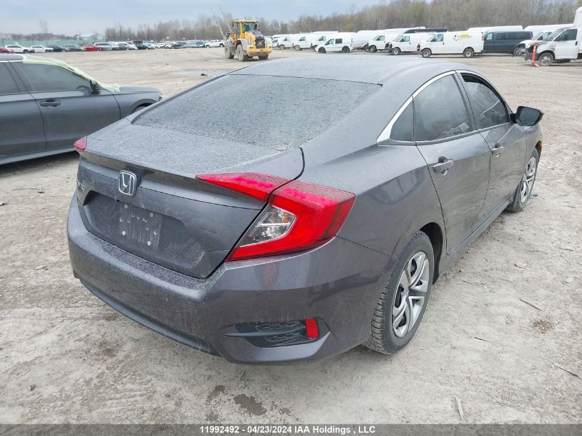 2017 Honda Civic Lx VIN: 2HGFC2F58HH035619 Lot: 11992492