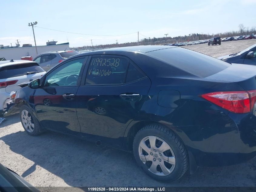 2018 Toyota Corolla Ce/Le/Se VIN: 2T1BURHE7JC121066 Lot: 11992528