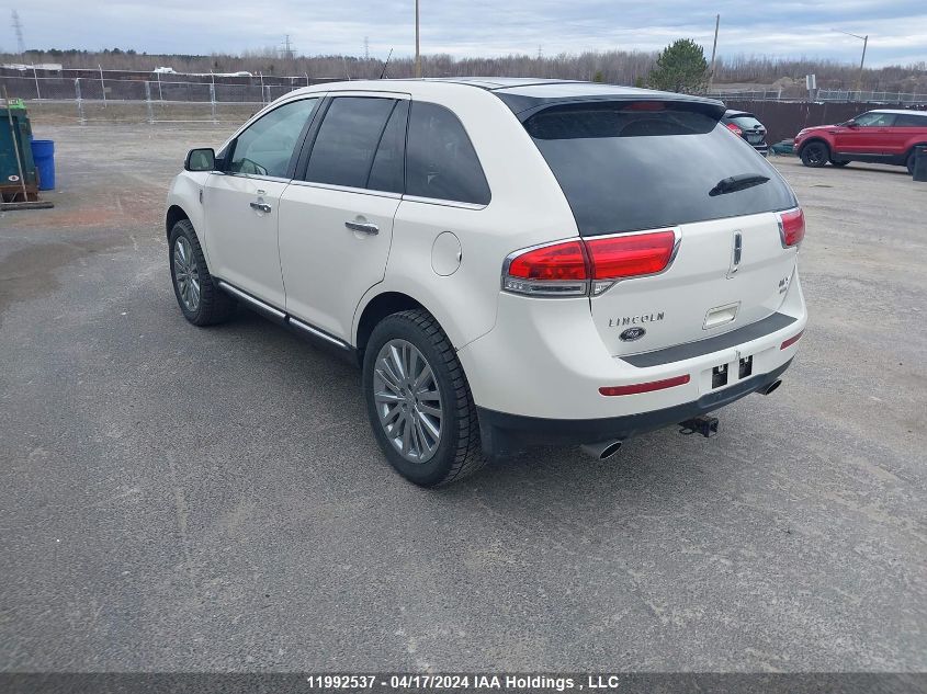 2013 Lincoln Mkx VIN: 2LMDJ8JK4DBL03252 Lot: 11992537