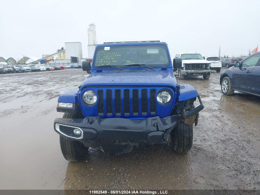 2019 Jeep Wrangler Unlimited VIN: 1C4HJXEG3KW607931 Lot: 11992549