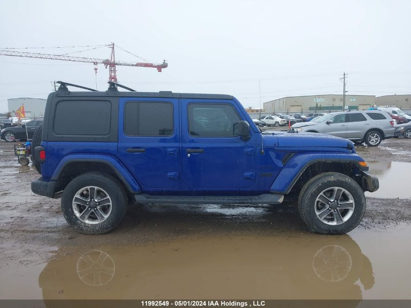 2019 Jeep Wrangler Unlimited VIN: 1C4HJXEG3KW607931 Lot: 11992549