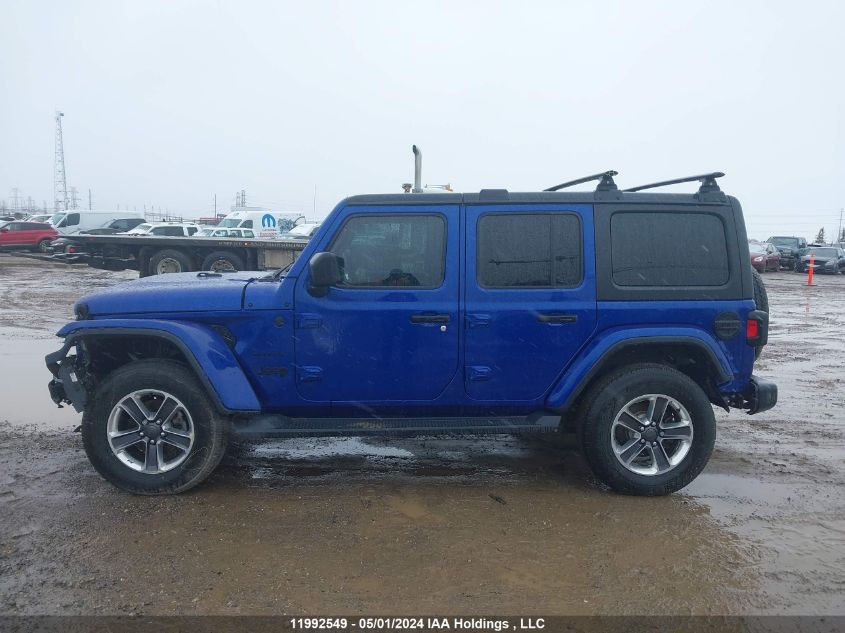 2019 Jeep Wrangler Unlimited VIN: 1C4HJXEG3KW607931 Lot: 11992549