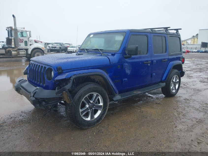 2019 Jeep Wrangler Unlimited VIN: 1C4HJXEG3KW607931 Lot: 11992549