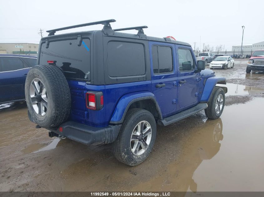 2019 Jeep Wrangler Unlimited VIN: 1C4HJXEG3KW607931 Lot: 11992549