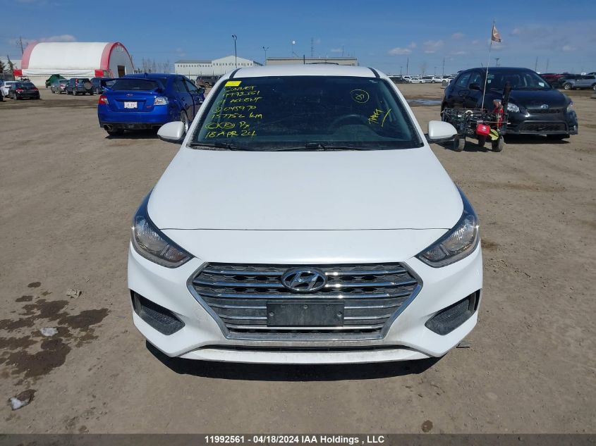 2019 Hyundai Accent Se/Sel VIN: 3KPC25A36KE045970 Lot: 11992561