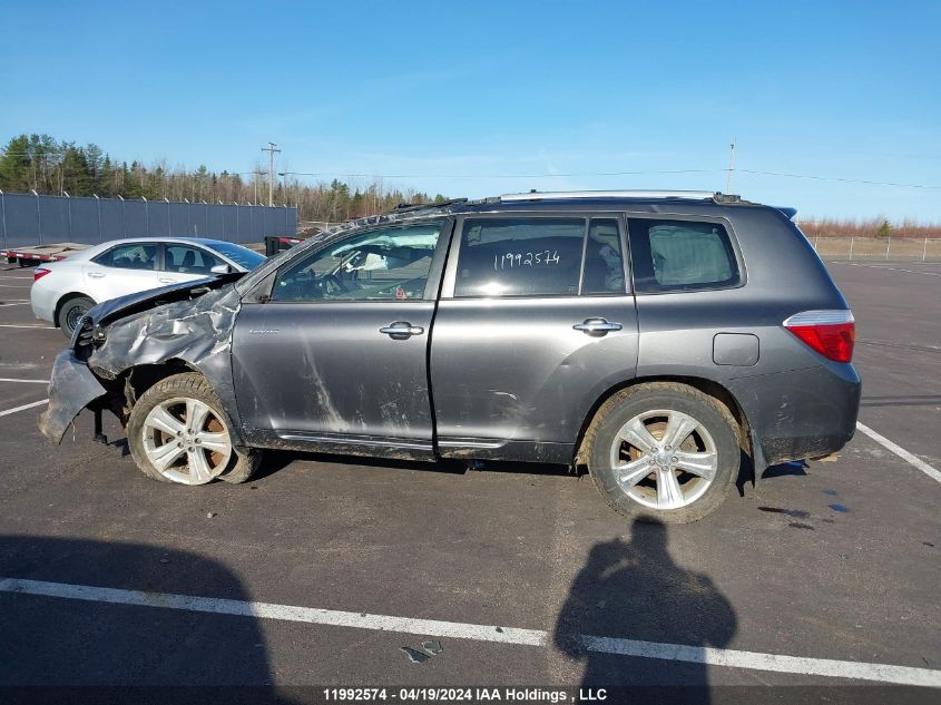 2009 Toyota Highlander Limited VIN: JTEES42A792139956 Lot: 11992574