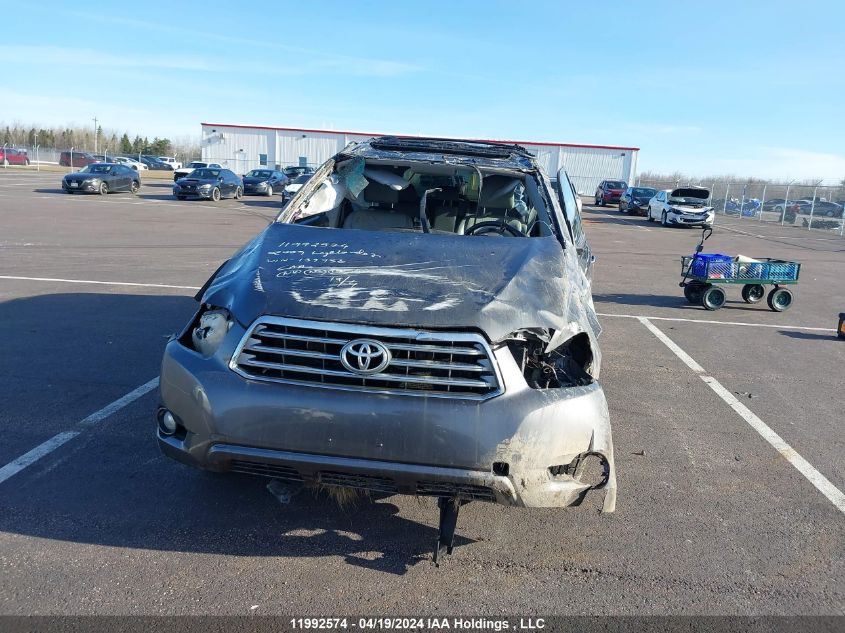 2009 Toyota Highlander Limited VIN: JTEES42A792139956 Lot: 11992574