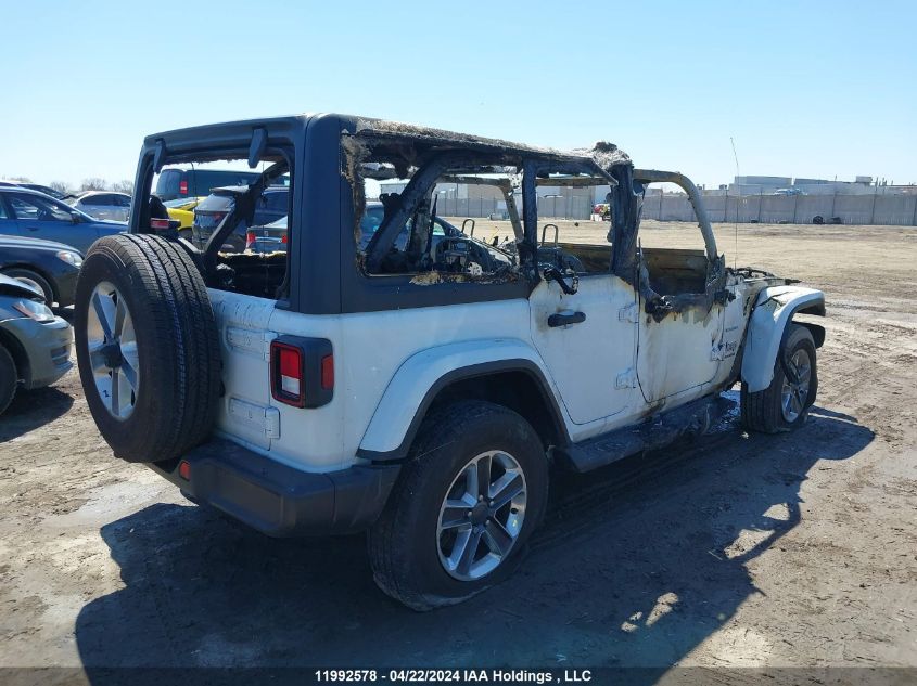 2023 Jeep Wrangler 4-Door Sahara VIN: 1C4HJXEN7PW519843 Lot: 11992578