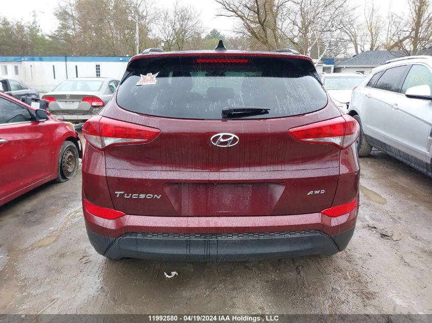 2016 Hyundai Tucson Limited/Sport And Eco/Se VIN: KM8J3CA41GU234094 Lot: 11992580