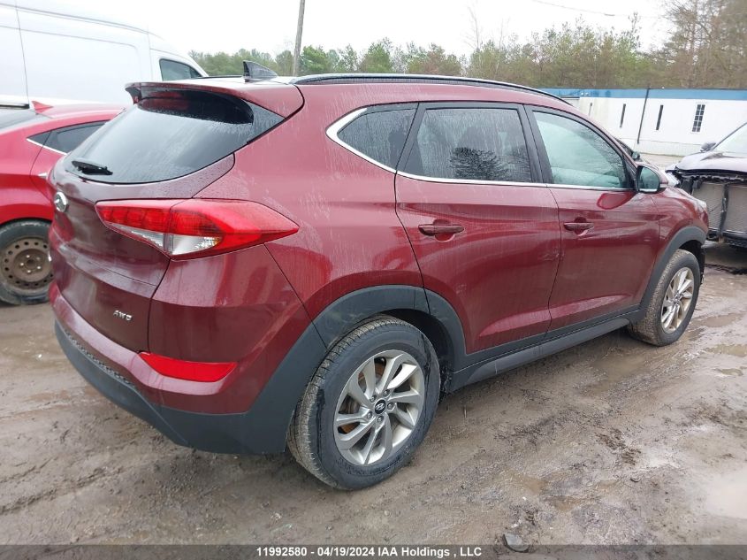 2016 Hyundai Tucson Limited/Sport And Eco/Se VIN: KM8J3CA41GU234094 Lot: 11992580