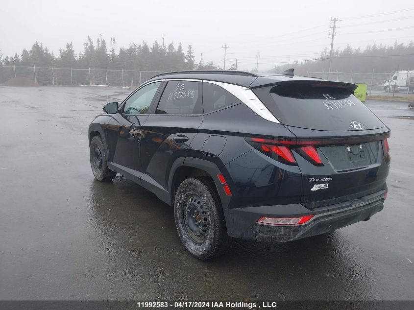 2022 Hyundai Tucson Sel VIN: KM8JBCAE1NU112909 Lot: 11992583